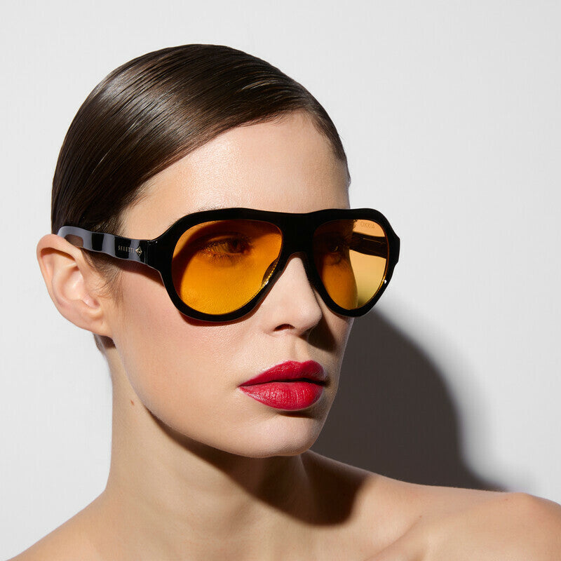 FLORIDA Black OKKIA X SELETTI (Lentes amarillos)