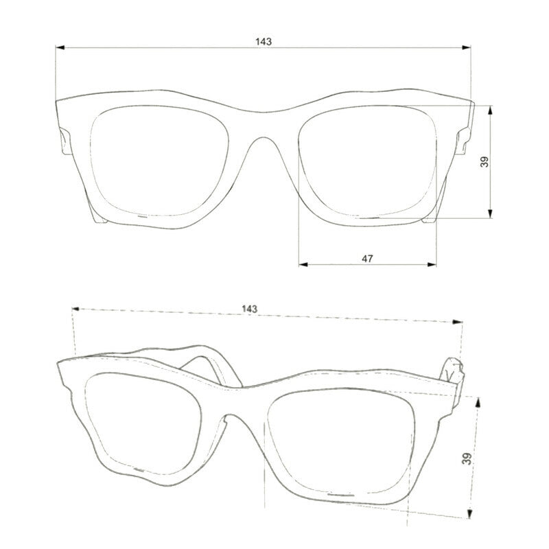DAKOTA Black OKKIA X SELETTI (Lentes amarillos)