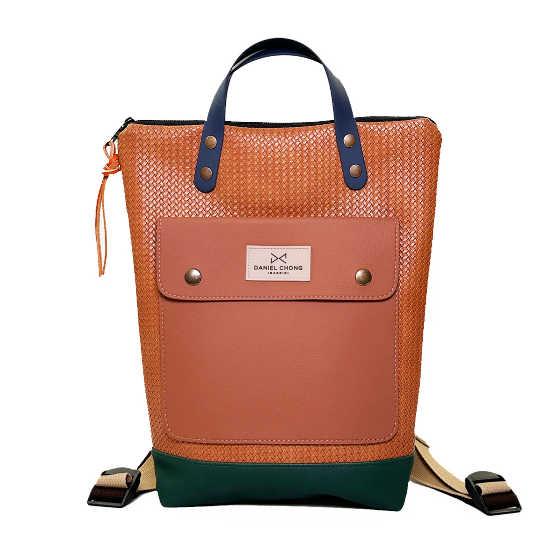 MOCHILA SLIM MINI SOLAPA RATTAN